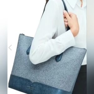Kate Spade "Lola" Glitter Tote